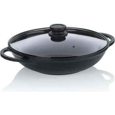 Kela Wok mit Deckel schwarz Atura, Poêle + casserole, Noir - Publicité Kela Wok mit Deckel schwarz Atura, Poêle + casserole, Noir - Publicité