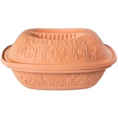 Römertopf - Mittlerer Bräter Klassik 4Pers - Braun - 4Pers - Casserole - Publicité Römertopf - Mittlerer Bräter Klassik 4Pers - Braun - 4Pers - Casserole - Publicité