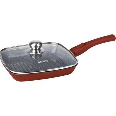 Heinner HR-JLG-A28G, Poêle + casserole, Rouge - Publicité Heinner HR-JLG-A28G, Poêle + casserole, Rouge - Publicité