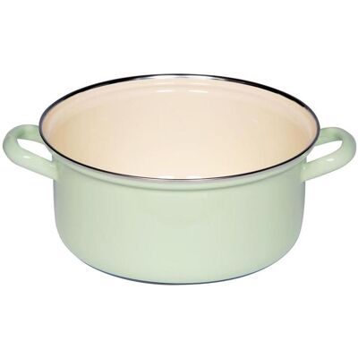 Riess 0281-6, Poêle + casserole, Vert - Publicité Riess 0281-6, Poêle + casserole, Vert - Publicité