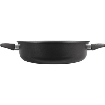 Gastrolux Poêle à servir, Poêle + casserole, Noir - Publicité Gastrolux Poêle à servir, Poêle + casserole, Noir - Publicité