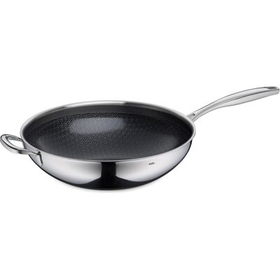 Kela Wok Flavoria structure, Poêle + casserole, Argent - Publicité Kela Wok Flavoria structure, Poêle + casserole, Argent - Publicité