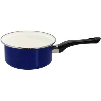 ELO Royalblau Casserole émaillée 16cm - Ustensile de cuisine - Publicité ELO Royalblau Casserole émaillée 16cm - Ustensile de cuisine - Publicité