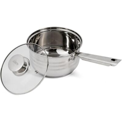 Heinner HR-HJ-019, Poêle + casserole, Argent - Publicité Heinner HR-HJ-019, Poêle + casserole, Argent - Publicité