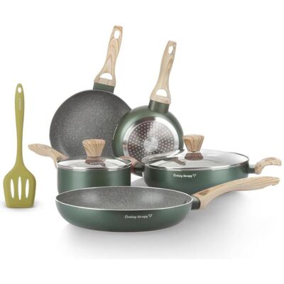 Cooking Therapy KASANOVA Ensemble de casseroles 8 pièces - Publicité Cooking Therapy KASANOVA Ensemble de casseroles 8 pièces - Publicité