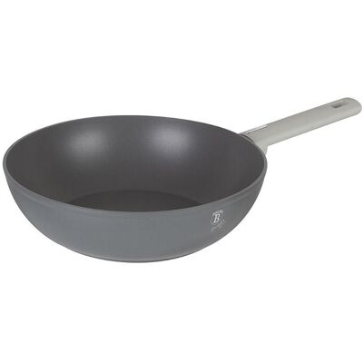 Berlingerhaus Wok 28cm Aspen Grey - Wok - Publicité Berlingerhaus Wok 28cm Aspen Grey - Wok - Publicité