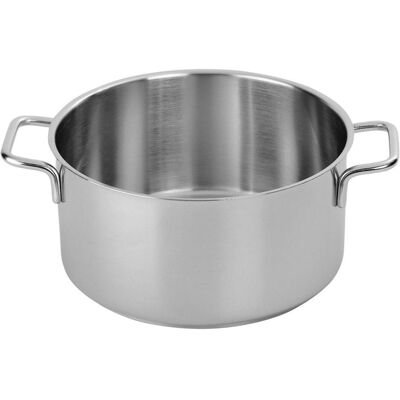 Demeyere Apollo 7 Casserole en acier inoxydable 20cm - Induction - Publicité Demeyere Apollo 7 Casserole en acier inoxydable 20cm - Induction - Publicité