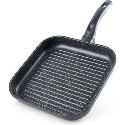 Orion Poêle à griller en granit carré GRANDE 26x26 cm - Frying Pan - Publicité Orion Poêle à griller en granit carré GRANDE 26x26 cm - Frying Pan - Publicité