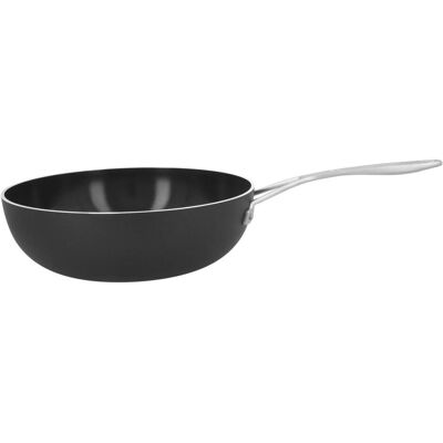 Demeyere Industry 3 Wok - 28cm Antiadhésif en Céramique - Tous Cuisinières - Publicité Demeyere Industry 3 Wok - 28cm Antiadhésif en Céramique - Tous Cuisinières - Publicité