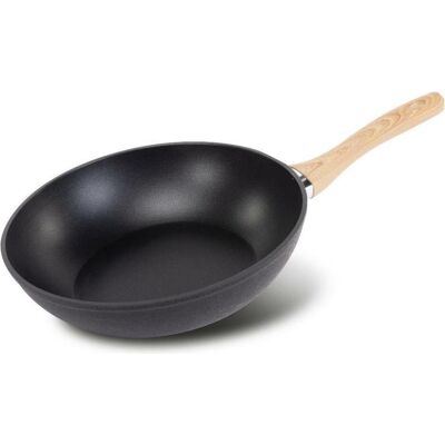 Lamart Natur LT1306 – Aluminum Wok Frying Pan 28 cm, Poêle + casserole - Publicité Lamart Natur LT1306 – Aluminum Wok Frying Pan 28 cm, Poêle + casserole - Publicité