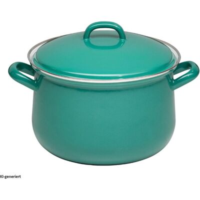 Kelomat Marmite à viande avec couvercle Ø20 cm dark Classic nature green Induction, Poêle + casserole, Vert - Publicité Kelomat Marmite à viande avec couvercle Ø20 cm dark Classic nature green Induction, Poêle + casserole, Vert - Publicité