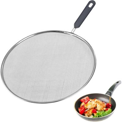 Westmark Protection anti-projections Traditionnel 29cm 12862270, Poêle + casserole : accessoires, Argent - Publicité Westmark Protection anti-projections Traditionnel 29cm 12862270, Poêle + casserole : accessoires, Argent - Publicité