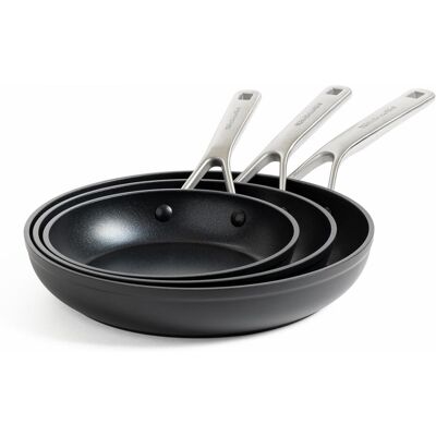KitchenAid - Forged Hardened Ceramic - Frying Pan Set - Publicité KitchenAid - Forged Hardened Ceramic - Frying Pan Set - Publicité