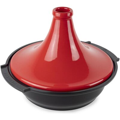 Peugeot Tagine Atlas 30cm rouge, Poêle + casserole, Rouge - Publicité Peugeot Tagine Atlas 30cm rouge, Poêle + casserole, Rouge - Publicité