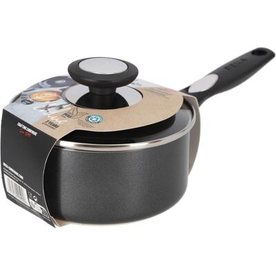 Casserole avec couvercle Pro Induc 16 cm - Facile à cuisiner - Publicité Casserole avec couvercle Pro Induc 16 cm - Facile à cuisiner - Publicité