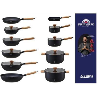 Heinner HR-SNT-W26, Poêle + casserole, Noir - Publicité Heinner HR-SNT-W26, Poêle + casserole, Noir - Publicité