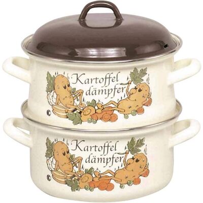 Vapeur Krüger, Cocotte en Email pour Tous Cuisinières - Publicité Vapeur Krüger, Cocotte en Email pour Tous Cuisinières - Publicité
