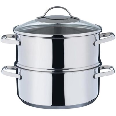 Kelomat Bouton universel 20cm,3pcs, Poêle + casserole, Argent - Publicité Kelomat Bouton universel 20cm,3pcs, Poêle + casserole, Argent - Publicité