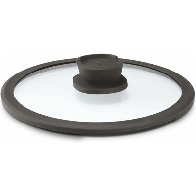 BergHoff Pfannendeckel Leo Stone+ 28 cm, Schwarz, Materialtyp: Glas, Poêle + casserole : accessoires, Noir, Transparent - Publicité BergHoff Pfannendeckel Leo Stone+ 28 cm, Schwarz, Materialtyp: Glas, Poêle + casserole : accessoires, Noir, Transparent - Publicité