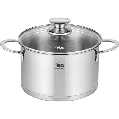 ELO Marmite à viande Galant 20cm ES, Poêle + casserole, Argent - Publicité ELO Marmite à viande Galant 20cm ES, Poêle + casserole, Argent - Publicité