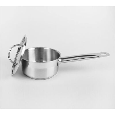 Maestro Pot avec poignée et couvercle MR-3511-16S 16 cm, Poêle + casserole, Argent - Publicité Maestro Pot avec poignée et couvercle MR-3511-16S 16 cm, Poêle + casserole, Argent - Publicité