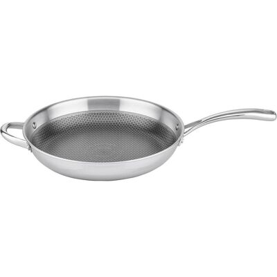 ELO Poêle à frire Relief Evol. 32cm, Poêle + casserole, Argent - Publicité ELO Poêle à frire Relief Evol. 32cm, Poêle + casserole, Argent - Publicité