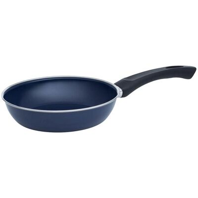 Riess Poêle en émail de grand-mère 20cm, Poêle + casserole, Bleu - Publicité Riess Poêle en émail de grand-mère 20cm, Poêle + casserole, Bleu - Publicité