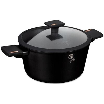 BerlingerHaus BH/7086 Monaco Collection Casserole, Poêle + casserole, Noir - Publicité BerlingerHaus BH/7086 Monaco Collection Casserole, Poêle + casserole, Noir - Publicité