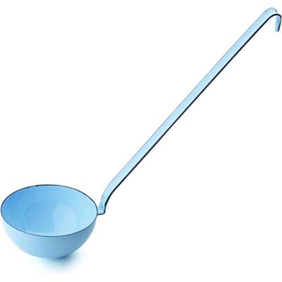 Riess - Schöpfkelle Emaille - Bleu pastel - Ladle - Publicité Riess - Schöpfkelle Emaille - Bleu pastel - Ladle - Publicité