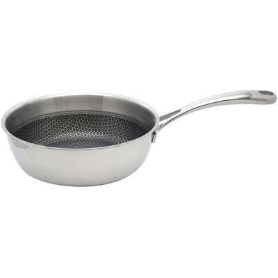 ELO Sauteuse Relief Evolution, ø 20 cm, Poêle + casserole, Argent - Publicité ELO Sauteuse Relief Evolution, ø 20 cm, Poêle + casserole, Argent - Publicité