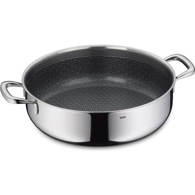 Kela Servierpfanne Flavoria D.28cm (10207), Poêle + casserole, Argent - Publicité Kela Servierpfanne Flavoria D.28cm (10207), Poêle + casserole, Argent - Publicité