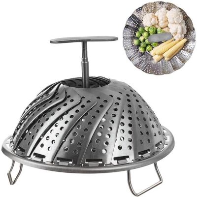 Orion Wkład koszyk sitko na parę / do parowania 14 - 23 cm, Poêle + casserole : accessoires, Argent - Publicité Orion Wkład koszyk sitko na parę / do parowania 14 - 23 cm, Poêle + casserole : accessoires, Argent - Publicité