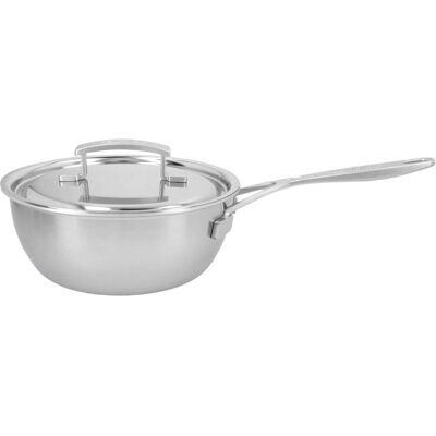 Demeyere Industry 5 Sauteuse avec couvercle D20cm 2lt, Poêle + casserole, Argent - Publicité Demeyere Industry 5 Sauteuse avec couvercle D20cm 2lt, Poêle + casserole, Argent - Publicité