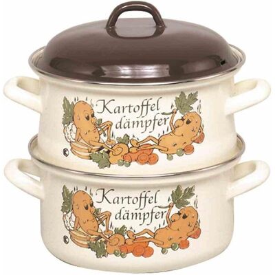 Vapeur Krüger, Cocotte en Email pour Tous Cuisinières - Publicité Vapeur Krüger, Cocotte en Email pour Tous Cuisinières - Publicité