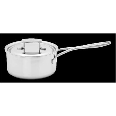 Demeyere Industry 5 Casserole à manche avec couvercle 16cm 1.5lt, Poêle + casserole, Argent - Publicité Demeyere Industry 5 Casserole à manche avec couvercle 16cm 1.5lt, Poêle + casserole, Argent - Publicité