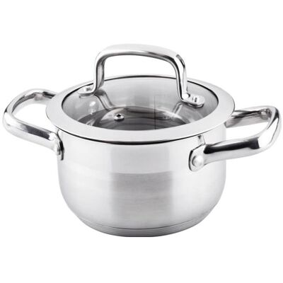 Lamart Garnek 16 cm (42000340), Poêle + casserole, Argent - Publicité Lamart Garnek 16 cm (42000340), Poêle + casserole, Argent - Publicité