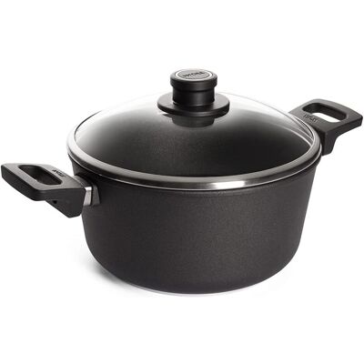 Woll Casserole en Titane - Ø 24cm, 12cm de haut, 4,5L, Fourni - Publicité Woll Casserole en Titane - Ø 24cm, 12cm de haut, 4,5L, Fourni - Publicité