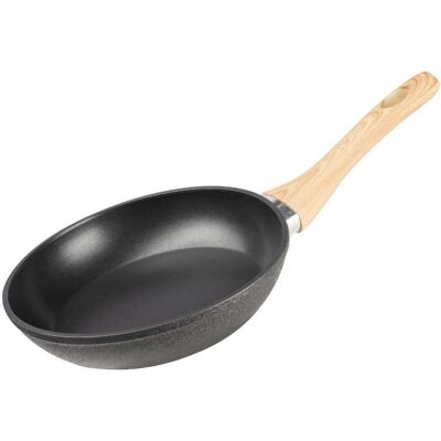 Lamart Natur LT1242 – Aluminum frying pan diameter 20 cm, Poêle + casserole, Noir - Publicité Lamart Natur LT1242 – Aluminum frying pan diameter 20 cm, Poêle + casserole, Noir - Publicité