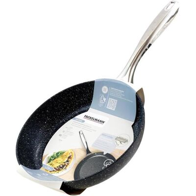 Fackelmann Frying pan CROSSROAD, 24 cm, Poêle + casserole, Noir - Publicité Fackelmann Frying pan CROSSROAD, 24 cm, Poêle + casserole, Noir - Publicité
