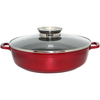 ELO Servierpfanne Ø28cm Rubino, Poêle + casserole, Rouge - Publicité ELO Servierpfanne Ø28cm Rubino, Poêle + casserole, Rouge - Publicité