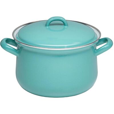 Kelomat Marmite à viande avec couvercle 18cm,2.5L, Poêle + casserole, Vert - Publicité Kelomat Marmite à viande avec couvercle 18cm,2.5L, Poêle + casserole, Vert - Publicité