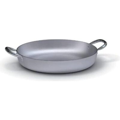 Ballarini Poêle professionnelle avec 2 poignées en aluminium, Poêle + casserole, Argent - Publicité Ballarini Poêle professionnelle avec 2 poignées en aluminium, Poêle + casserole, Argent - Publicité