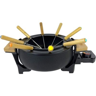 Tristar FO-1108 - Noir - 1,5L - Set de fondue électrique - Publicité Tristar FO-1108 - Noir - 1,5L - Set de fondue électrique - Publicité