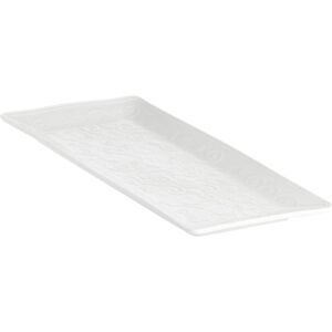 La Porcellana Bianca, Plateau, Florentina Serviertablett - Weiss 30 x 16 cm - Publicité La Porcellana Bianca, Plateau, Florentina Serviertablett - Weiss 30 x 16 cm - Publicité
