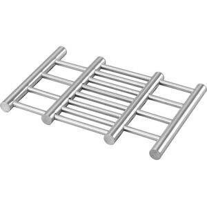 6x Axentia, Dessous de plat + sous-verre, Dessous de plat, acier inoxydable (1x, Dessous de poêle) - Publicité 6x Axentia, Dessous de plat + sous-verre, Dessous de plat, acier inoxydable (1x, Dessous de poêle) - Publicité