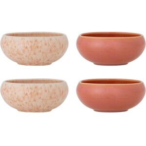Bloomingville – Roselyn Schale – rosa – 4er-Set – Steinzeug, Saladier + bol, Rose - Publicité Bloomingville – Roselyn Schale – rosa – 4er-Set – Steinzeug, Saladier + bol, Rose - Publicité