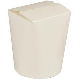 Papstar 85705 Récipient alimentaire jetable Carton, Contenant à usage unique, Blanc - Publicité Papstar 85705 Récipient alimentaire jetable Carton, Contenant à usage unique, Blanc - Publicité
