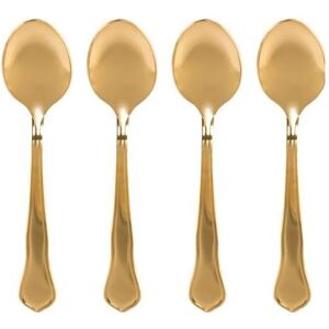Bialetti Espresso-Löffel-Set Pure Gold 4-tlg., Couverts, Or - Publicité Bialetti Espresso-Löffel-Set Pure Gold 4-tlg., Couverts, Or - Publicité