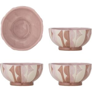 Bloomingville - Saul Bowl - Rose - Stoneware, Saladier + bol, Rose, Pink - Publicité Bloomingville - Saul Bowl - Rose - Stoneware, Saladier + bol, Rose, Pink - Publicité