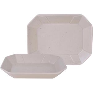 CreaTable Streat Food - Ensemble de Assiettes, Beige - Publicité CreaTable Streat Food - Ensemble de Assiettes, Beige - Publicité